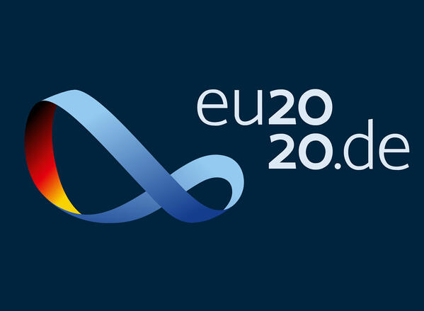Logo deutsche EU-Ratspräsidentschaft 2020