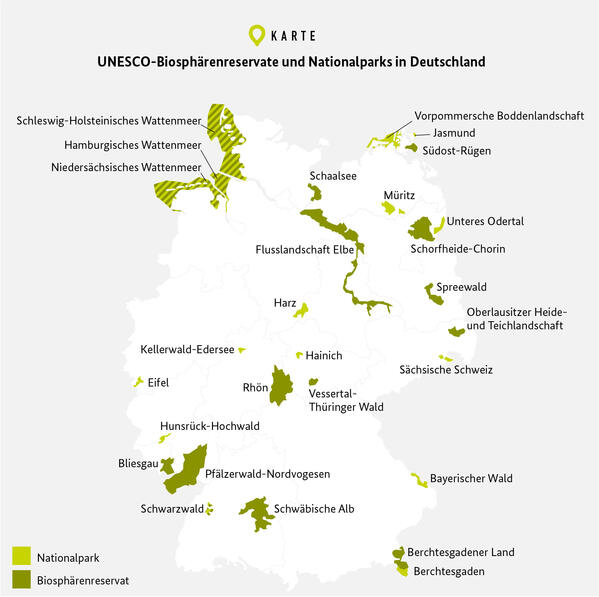 Biosphärenreservate Deutschland