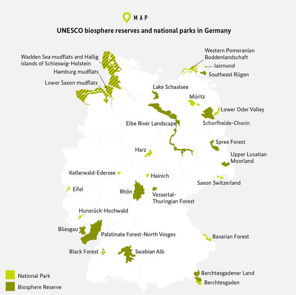 Biosphärenreservate Deutschland