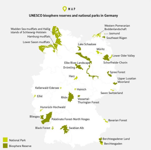 Biosphärenreservate Deutschland